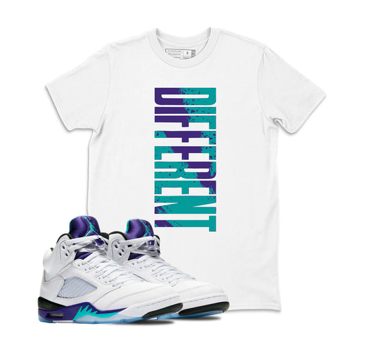 DIFFERENT Shirt to Match Jordan 5 Grape, Retro 5 grape Shirt, grape 5s Sneaker Tee