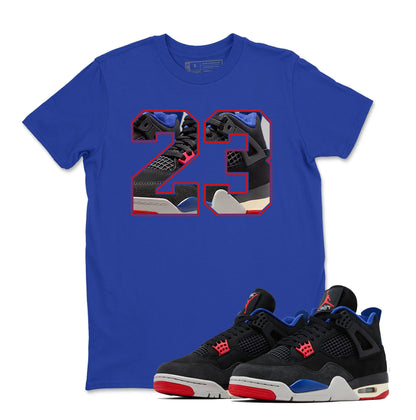 NUMBER 23 Shirt to Match Jordan 4 Rare Air, Retro 4 Rare Air Shirt, Rare Air 4s Sneaker Tee