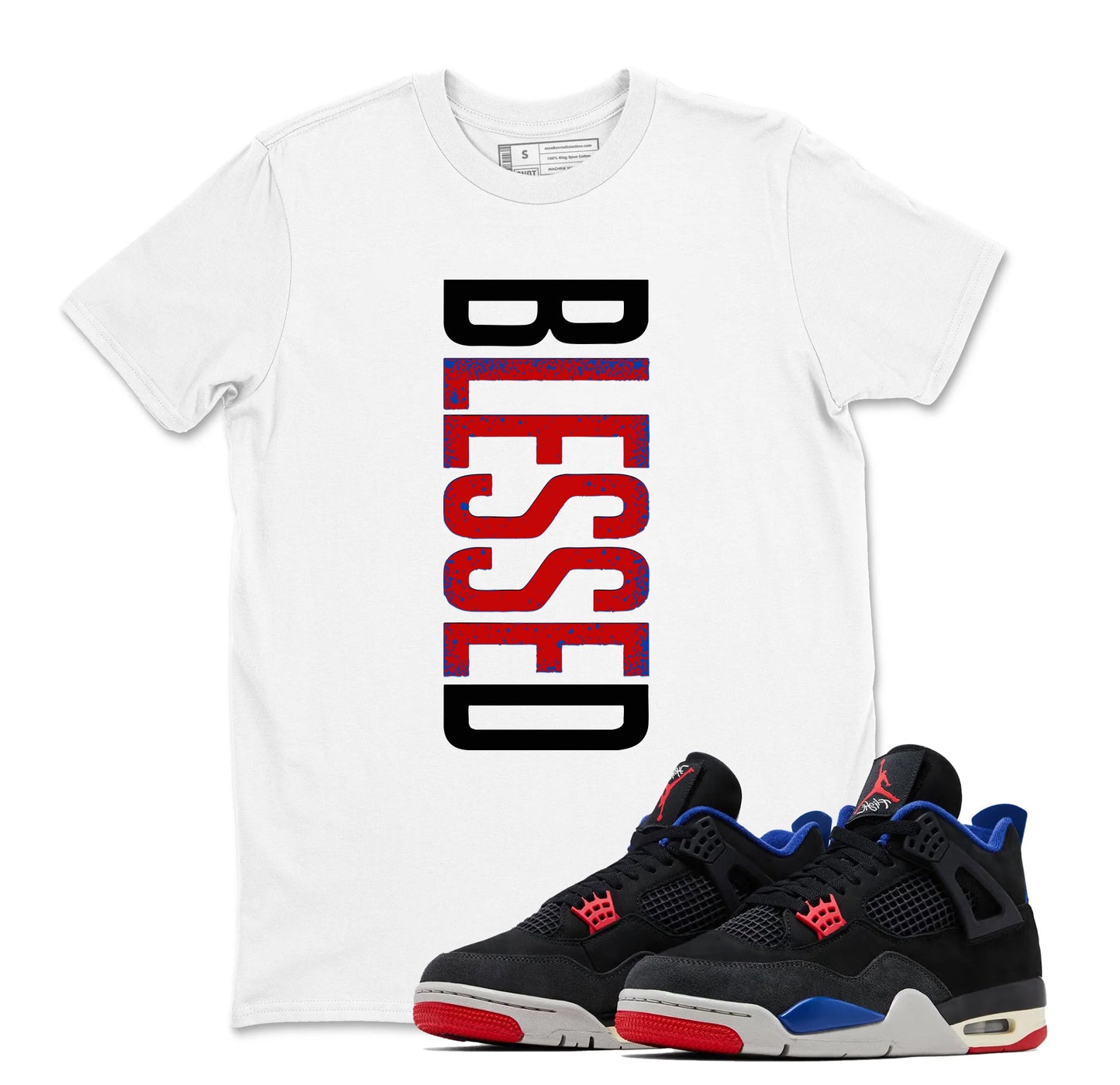 BLESSED Shirt to Match Jordan 4 Rare Air, Retro 4 Rare Air Shirt, Rare Air 4s Sneaker Tee