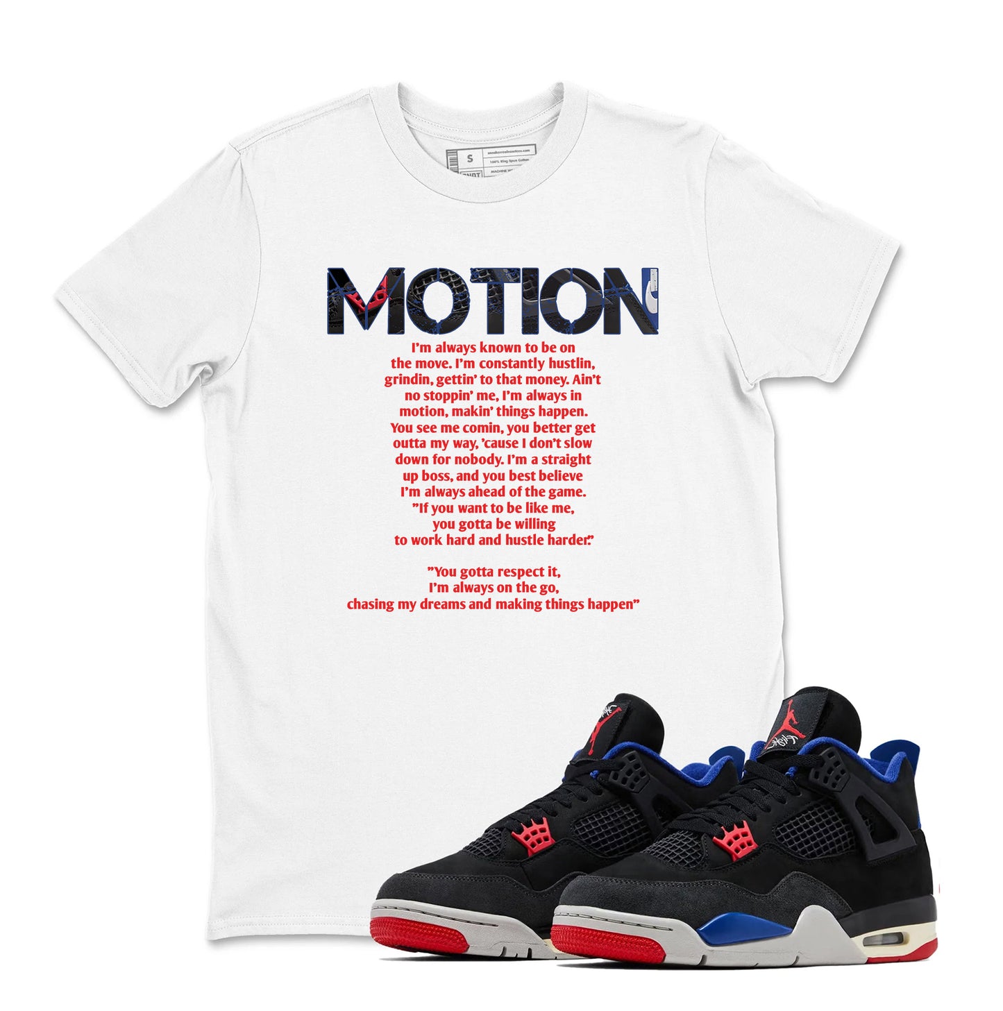 4 Rare Air Sneaker Match Shirt, Black Fire Red Deep Royal Tech Grey, Rare Air Jordan 4 Tshirt Adult Youth